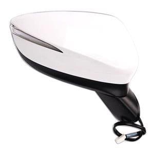 Wing Mirrors, Right Wing Mirror (electric, NOT heated, indicator, primed, power folding) for Mazda CX 5 2015 2016 (facelift model), 