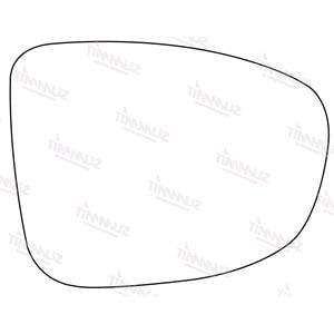 Wing Mirrors, Right Stick On Wing Mirror glass for Mazda CX 5 2011 Onwards, 