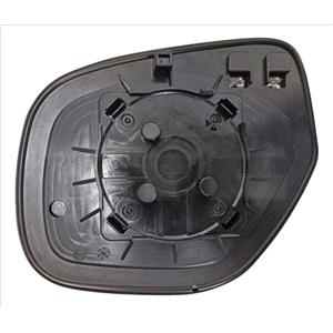 Right Mirror Glass (heated) & Holder - Original Replacement