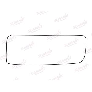 Wing Mirrors, Right Stick On Wing Mirror Glass for Volkswagen CRAFTER 30 50 Flatbed / Chassis, 2006 2016, 