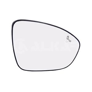 Wing Mirrors, Right Wing Mirror Glass (heated, blind spot warning lamp) and Holder for Dacia SANDERO III 2021 Onwards, 