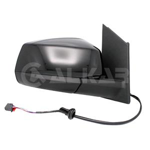 Wing Mirrors, Right Wing Mirror (electric, heated, glossy black cover, without aerial) for Volkswagen CADDY V Van/MPV 2020 Onwards, 