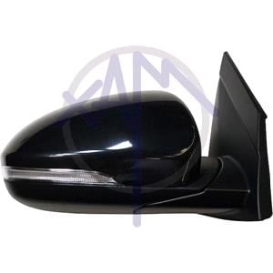Wing Mirrors, Right Wing Mirror (electric, heated, indicator, power folding, cover not primed) for Hyundai TUCSON SUV Van 2015 2020, 
