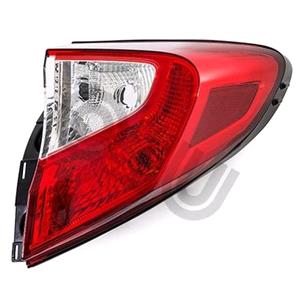 Lights, Right Rear Lamp (Outer, On Quarter Panel, Standard Bulb Type, Supplied Without Bulbholder, Original Equipment) for Toyota CH R 2016 on, 