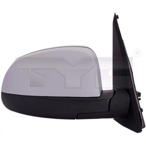 Wing Mirrors, Right Wing Mirror (electric, heated, primed cover) for Opel MERIVA 2003 2010, 