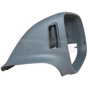 Wing Mirrors, Right Wing Mirror Cover (primed, with gap for blind spot indicator lamp) for AUDI Q5, 2009 2017, 