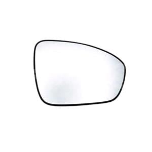 Wing Mirrors, Right Wing Mirror Glass (heated, WITHOUT blind spot warning indicator) for Renault ARKANA I, 2019 Onwards, 