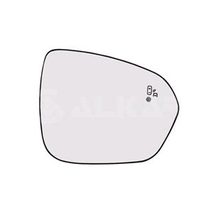 Wing Mirrors, Right Wing Mirror Glass (heated, blind spot warning lamp) for Dacia DUSTER 2023 Onwards, 