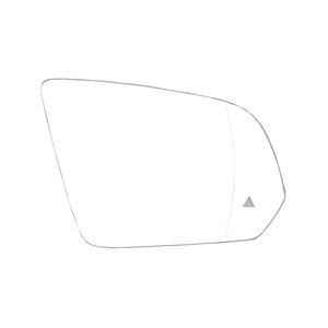 Wing Mirrors, Right Wing Mirror Glass (heated, blind spot warning lamp) and Holder for Mercedes VITO Dualiner, 2014 Onwards, 