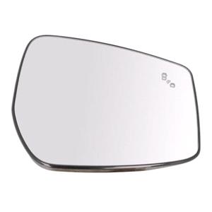Wing Mirrors, Right Wing Mirror Glass (heated, blind spot warning light) for Nissan NOTE, 2013 2018, 