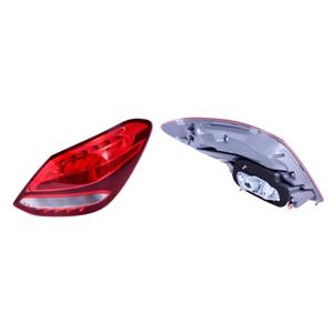 Lights, Right Rear Lamp (Saloon Only, Standard Bulb Type, Supplied With Bulb Holder, Original Equipment) for Mercedes C CLASS 2013 on, 