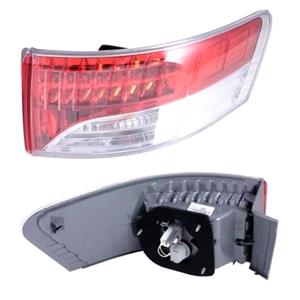 Lights, Right Rear Lamp (Outer On Quarter Panel, Estate, Supplied With Bulbholder, Original Equipment) for Toyota AVENSIS Estate 2009 2011, 