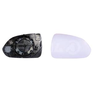 Wing Mirrors, Right Mirror Glass (heated) & Holder for Kia STONIC 2017 Onwards, 