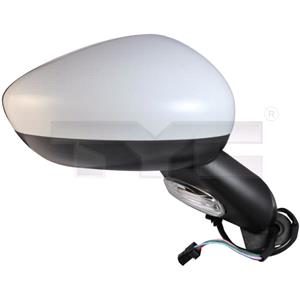 Wing Mirrors, Right Wing Mirror (electric, heated) for Citroen C3, 2009 Onwards, 