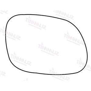 Wing Mirrors, Right Stick On Wing Mirror Glass for Kia SOUL II 2014 Onwards, SUMMIT