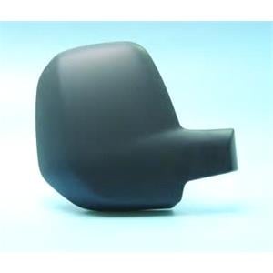 Wing Mirrors, Right Wing Mirror Cover (black, grained) for Citroen BERLINGO van, 2008 2012, 