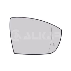 Wing Mirrors, Right Wing Mirror Glass (heated, blind spot warning lamp) and Holder for FORD C MAX, 2010 2019, 