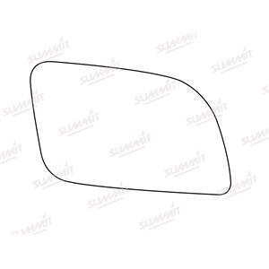 Wing Mirrors, Right Stick On Wing Mirror Glass for Volkswagen POLO, 2001 2005, SUMMIT