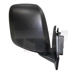 Wing Mirrors, Right Wing Mirror (manual, black cover) for Nissan NV200 Bus 2010 Onwards, 