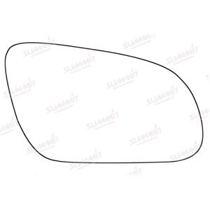 Wing Mirrors, Right Stick On Wing Mirror Glass for Audi A8 2002 to 2010, SUMMIT