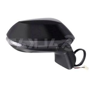 Wing Mirrors, Right Wing Mirror (electric, heated, indicator, primed cover) for TOYOTA COROLLA Saloon, 2019 Onwards, 
