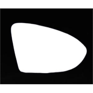 Wing Mirrors, Right Stick On Wing Mirror glass for Volkswagen TOURAN 2015 Onwards, SUMMIT
