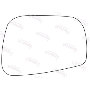 Wing Mirrors, Right Stick On Wing Mirror Glass for Nissan NAVARA Flatbed / Chassis 2008 2014, SUMMIT