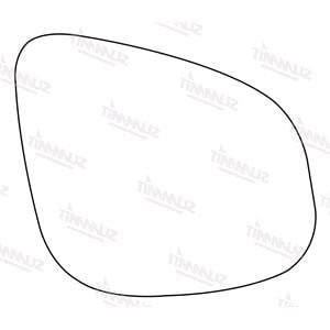 Wing Mirrors, Right Stick On Wing Mirror Glass for Renault KANGOO 2012 2019, SUMMIT