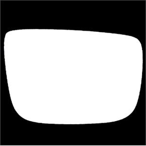 Wing Mirrors, Right Stick On Wing Mirror Glass for Volvo XC60, 2008 Onwards, 