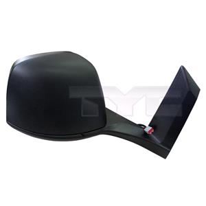 Wing Mirrors, Right Wing Mirror (electric, heated, black cover) for Ford TRANSIT CONNECT Box 2013 2018, 