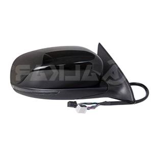 Wing Mirrors, Right Wing Mirror (electric, heated, indicator, puddle lamp, primed cover, blind spot warning) for Jeep CHEROKEE 2013 Onwards, 