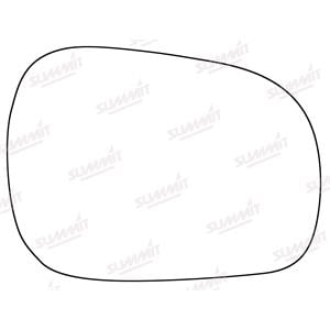 Wing Mirrors, Right Stick On Wing Mirror Glass for Suzuki GRAND VITARA I Convertible 1998 2005, SUMMIT