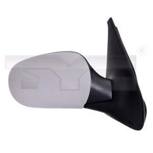 Wing Mirrors, Right Wing Mirror (electric, heated, primed) for Renault CLIO II van, 1998 2001, 