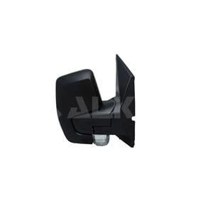 Wing Mirrors, Right Wing Mirror (manual, indicator, black cover) for Ford TRANSIT CUSTOM Box 2018 2023, 