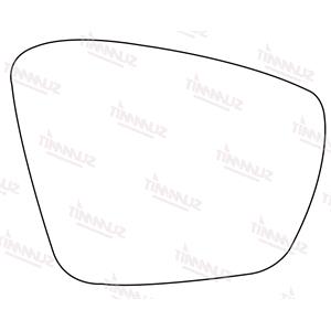 Wing Mirrors, Right Stick On Wing Mirror Glass for Skoda OCTAVIA 2012 Onwards, SUMMIT