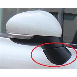 Wing Mirrors, Right Wing Mirror Cover for Fiat 500X 2014 Onwards, 