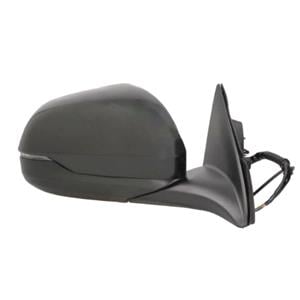 Wing Mirrors, Right Wing Mirror (electric, heated, indicator, black cover, power folding) for Honda HR V, 2014 2021, 