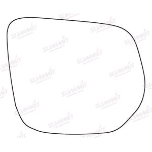 Wing Mirrors, Right Stick On Wing Mirror Glass for Isuzu D MAX Platform/Chassis 2012 Onwards, SUMMIT