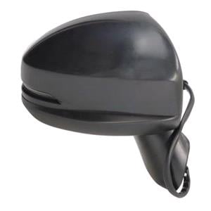 Wing Mirrors, Right Wing Mirror (electric, indicator, not heated, black cover, WITHOUT power folding) for Honda JAZZ IV, 2014 2020, 