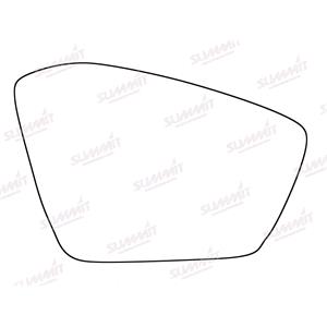 Wing Mirrors, Right Stick On Wing Mirror Glass for Skoda KAMIQ 2019 Onwards, SUMMIT