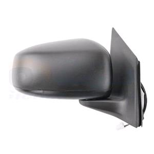 Wing Mirrors, Right Wing Mirror (electric, not heated, primed cover, WITHOUT indicator) for Mitsubishi MIRAGE Hatchback 2012 Onwards, 