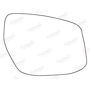 Wing Mirrors, Right Stick On Wing Mirror Glass for Nissan PULSAR 2012 Onwards, SUMMIT