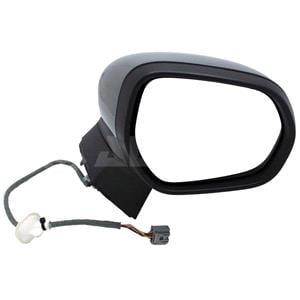 Wing Mirrors, Right Wing Mirror (electric, heated, primed cover, indicator) for Ford PUMA 2019 Onwards, 