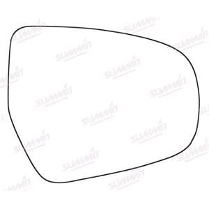Wing Mirrors, Right Stick On Wing Mirror Glass for Suzuki VITARA 2015 Onwards, 