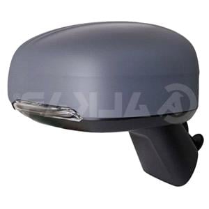 Wing Mirrors, Right Wing Mirror (electric, heated, indicator, primed cover, power folding, MEMORY) for Volvo XC60 II 2017 Onwards, 