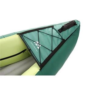 Aqua Marina Ripple - Recreational Canoe 2/3-Person Inflatable Deck. 2-in-1 Paddle Included