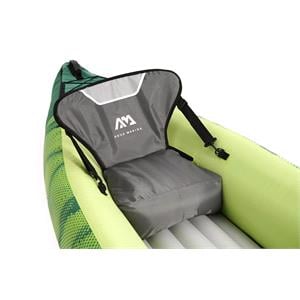 Aqua Marina Ripple - Recreational Canoe 2/3-Person Inflatable Deck. 2-in-1 Paddle Included