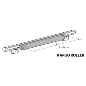 Van Roof Bar Accessories, Kargo Roller Kit For Aluminium Nordrive Roof Bars   64 cm, NORDRIVE