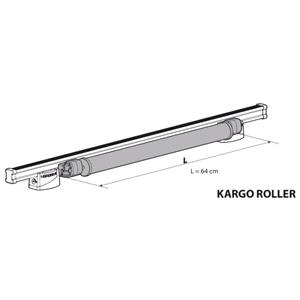 Van Roof Bar Accessories, Kargo Roller Kit For Black Steel Nordrive Roof Bars   (64 cm), NORDRIVE