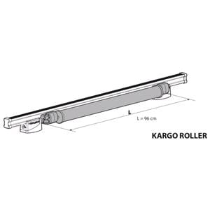 Van Roof Bar Accessories, Kargo Roller Kit For Black Steel Nordrive Roof Bars   (96 cm), NORDRIVE